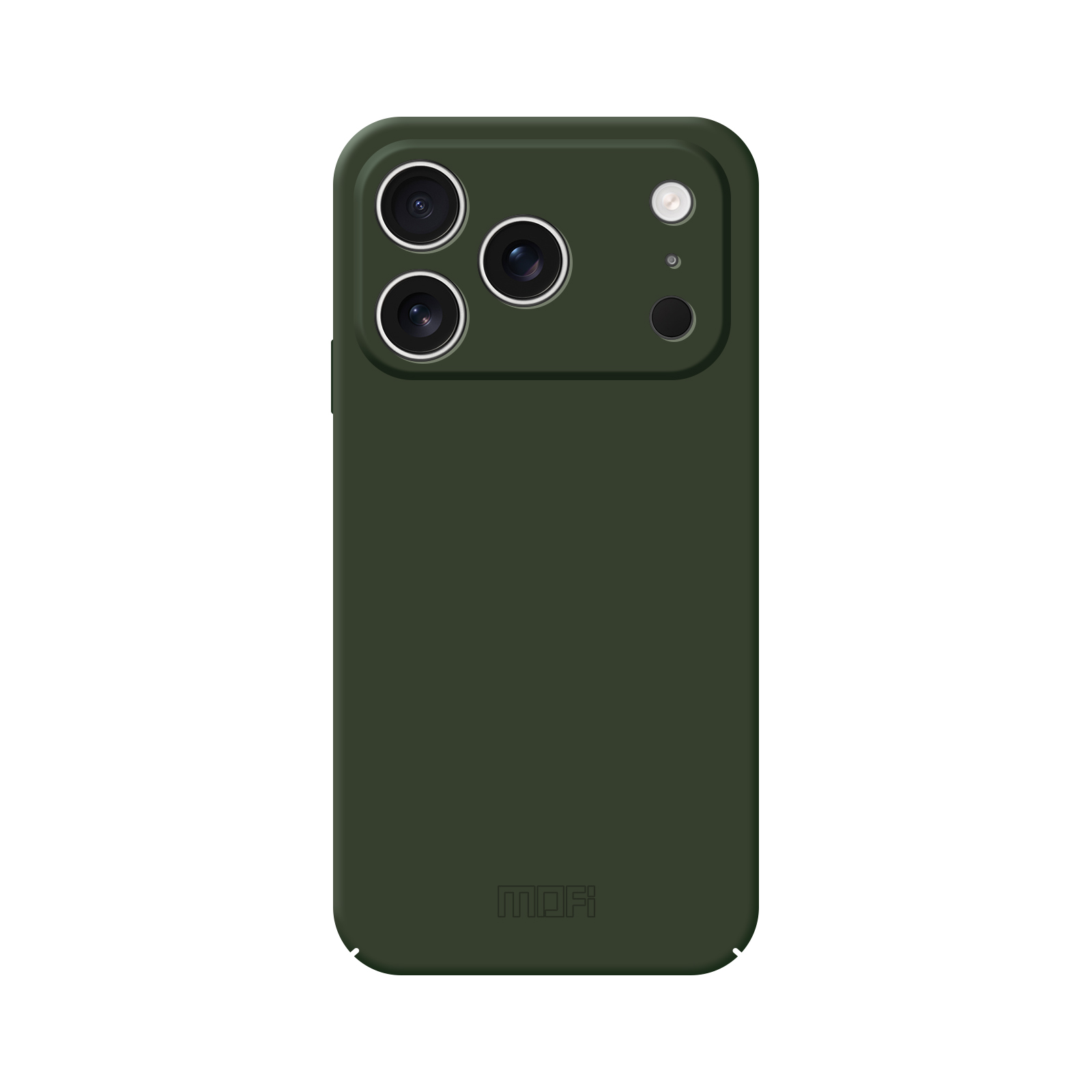 MOFI for iPhone 18 Pro Max JK Qin Series Phone Case Skin-Touch Matte Anti-fingerprint Back Cover - Green