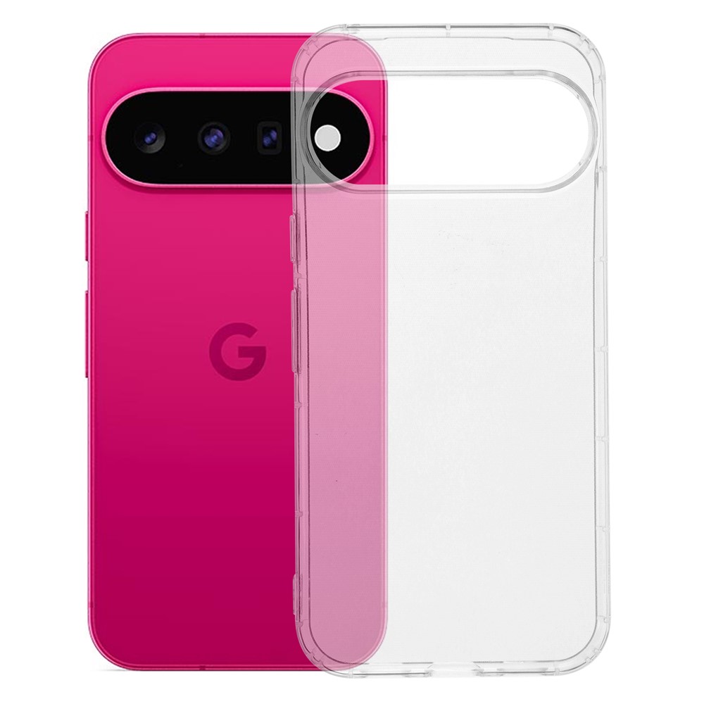 For Google Pixel 11 Pro  /  11 Case Airbag Protection TPU Phone Back Cover - Transparent