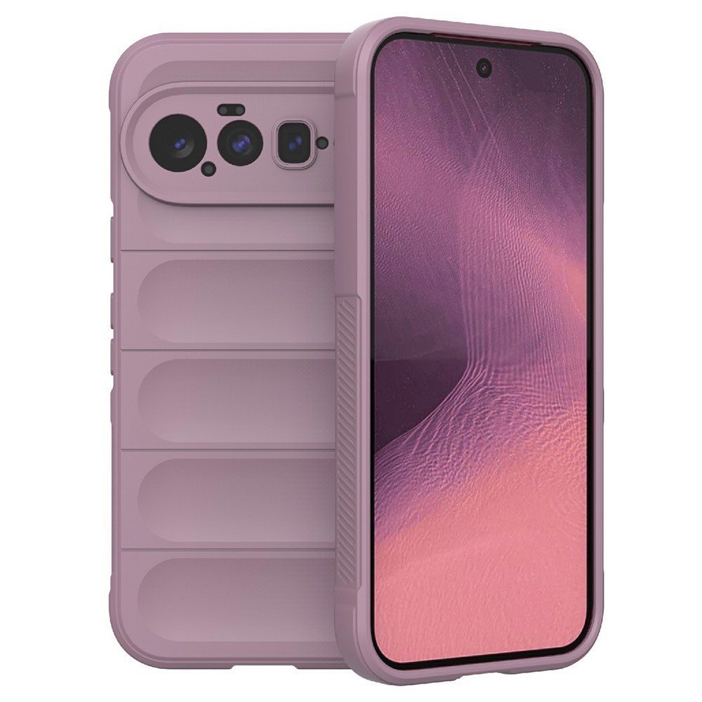 For Google Pixel 11 Phone Case Anti-Drop Soft TPU Rugged Back Cover - Light Purple