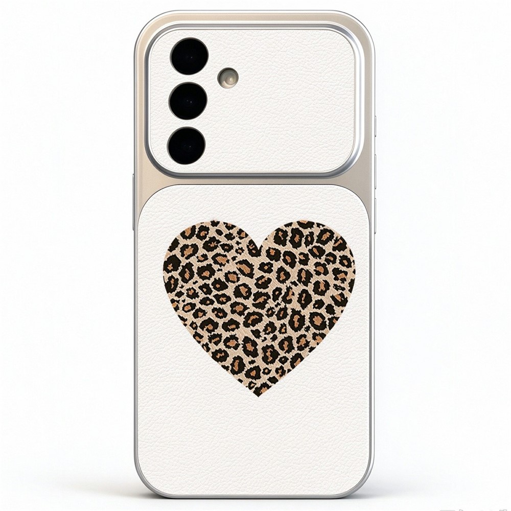 For Samsung Galaxy S25 Phone Case Pattern Print PU Leather Litchi Texture Back Cover with Precise Camera Cutouts - B004 Leopard Print