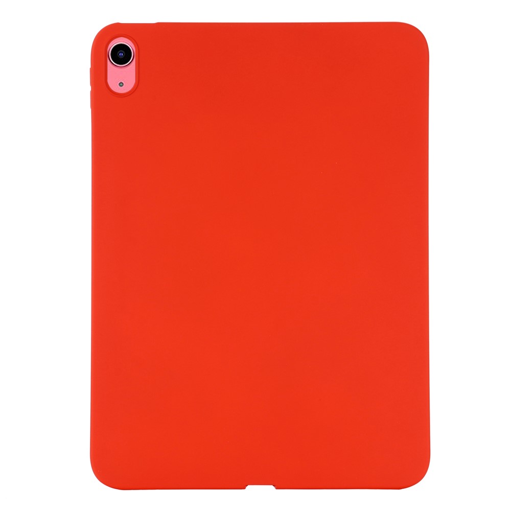 Anti-Drop Tablet Cover For iPad (2025) / 10.9 (2022) Liquid Silicone Protective Non-Slip Tablet Case - Red