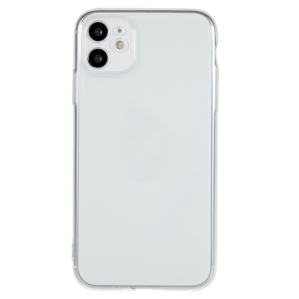 For iPhone 11 6.1 inch Precise Lens Cutout Transparent Anti-scratch TPU Cover Ultra Thin Phone Case
