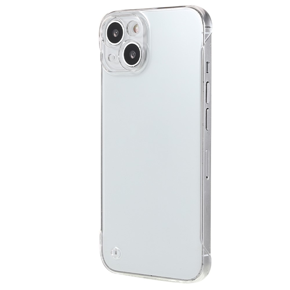 Clear Phone Case for iPhone 13 mini , Hard PC Frameless Mobile Phone Protective Cover