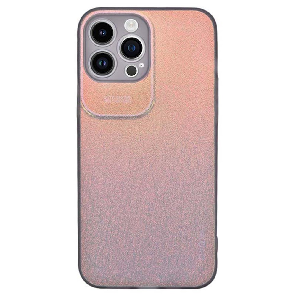 Q.COO Aurora Series for iPhone 12 Pro Phone Case Anti-drop TPU+PET Hybrid Cover - Transparent Grey