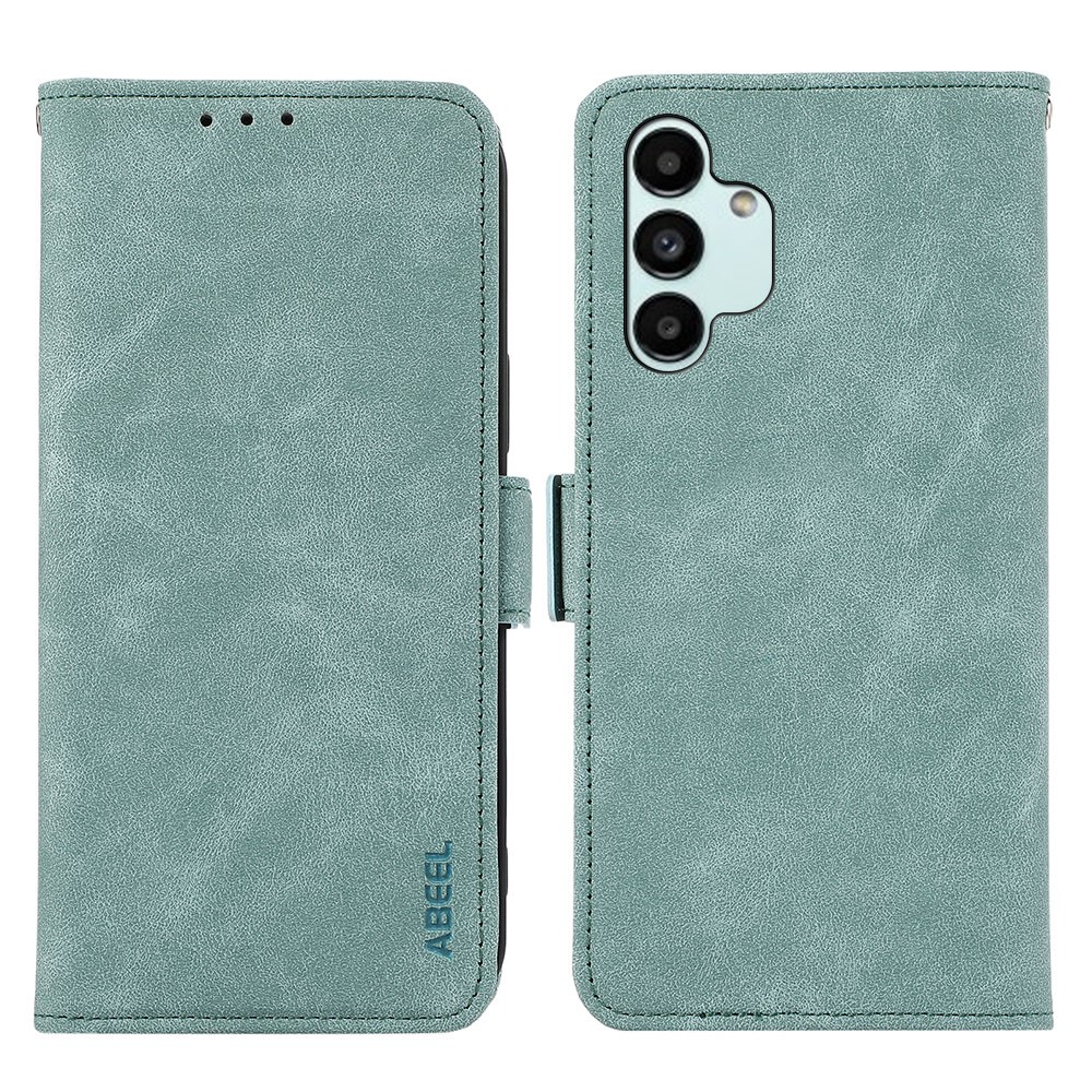 ABEEL For Samsung Galaxy A13 5G / A04s 4G (164.7mm) Case RFID Blocking Leather Phone Cover - Baby Blue