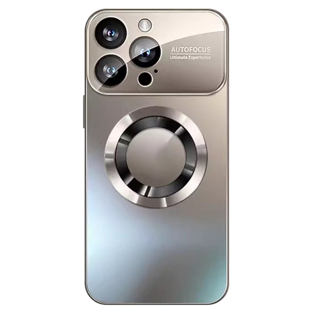 For iPhone 12 Pro Case Compatible with MagSafe Slim PC Phone Shell - Titanium Grey