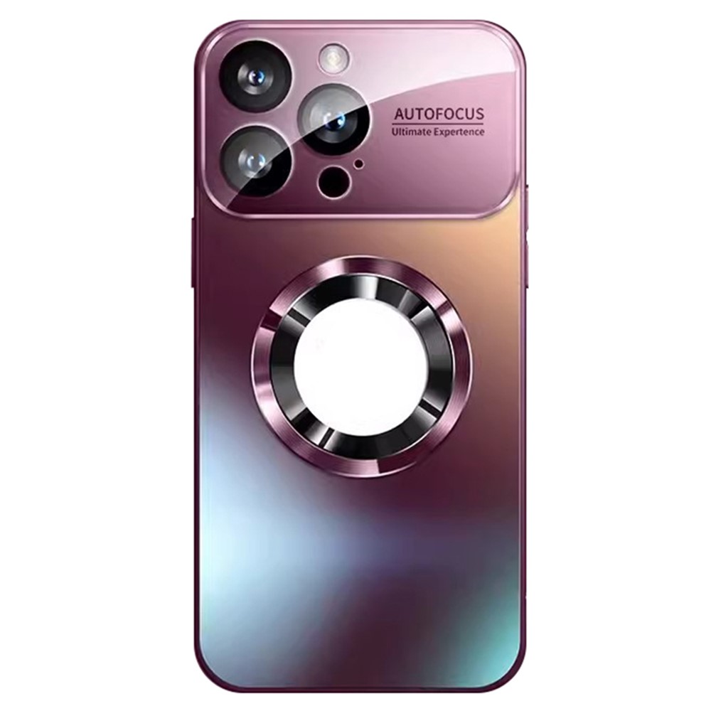 For iPhone 13 Pro Max Case Slim PC Phone Cover Compatible with MagSafe - Plum