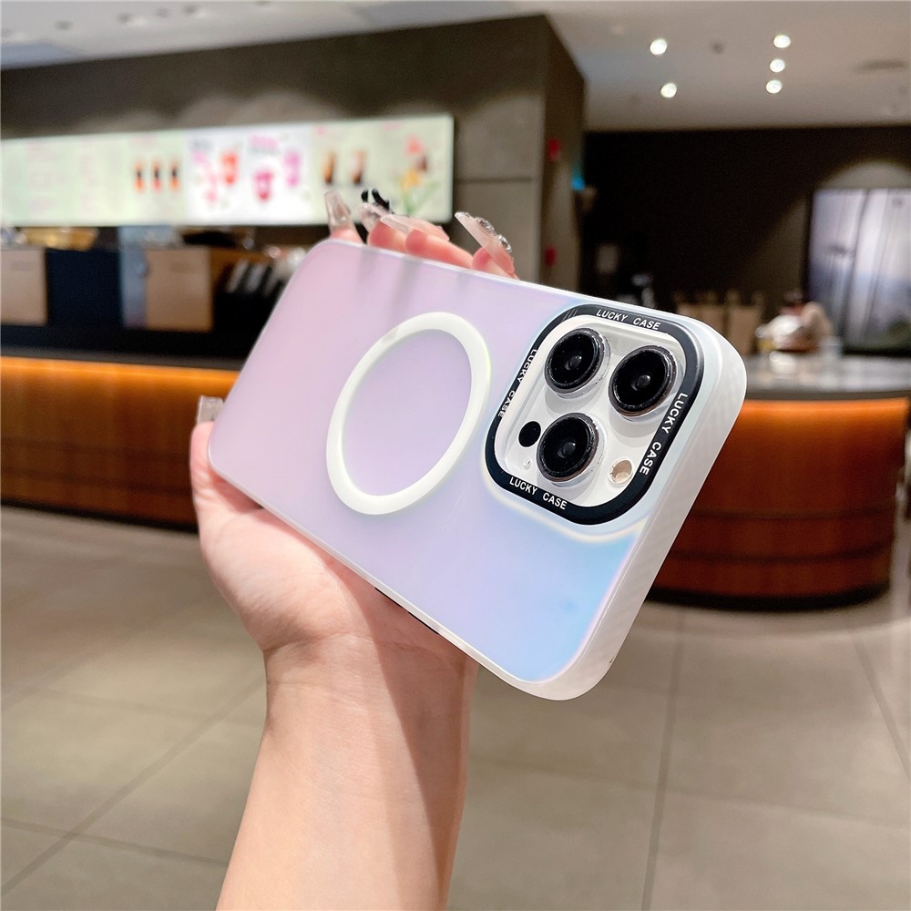 For iPhone 13 Pro Max 6.7 inch Cover Compatible with MagSafe PC+TPU Anti-scratch Cell Phone Case