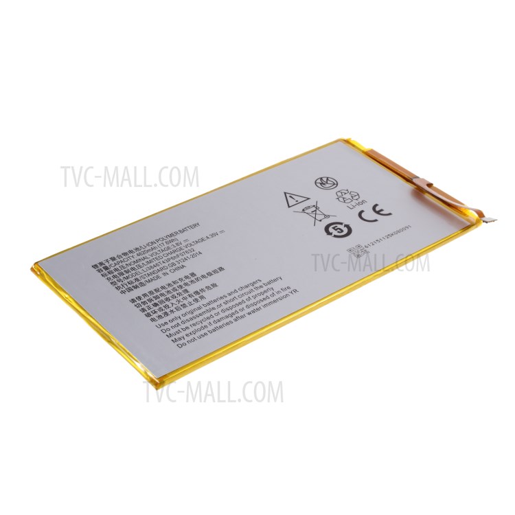 OEM 4.35V 4620mAh 17.6Wh Battery Replacement for ZTE AT&T Trek 2 HD K88 Tab-3