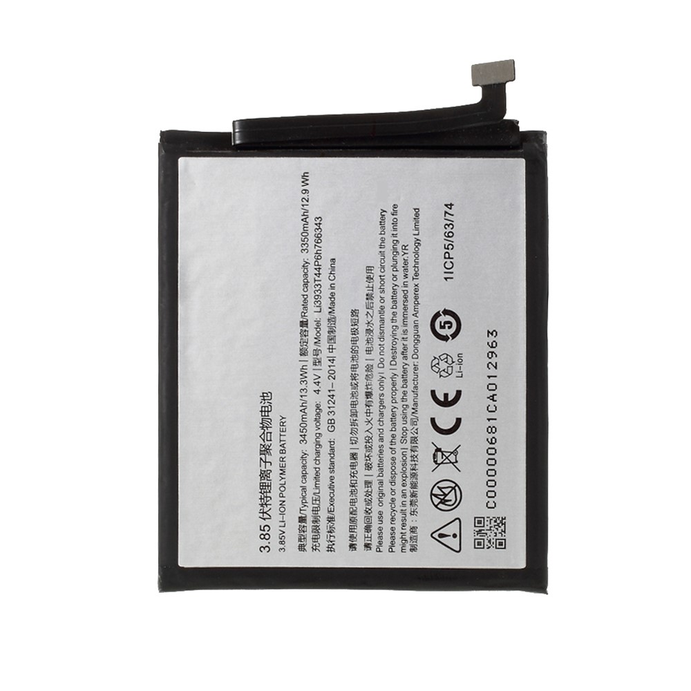 Assembly 3.8V 3450mAh 13.3Wh Battery Replacement for ZTE Nubia Z18 Mini-1