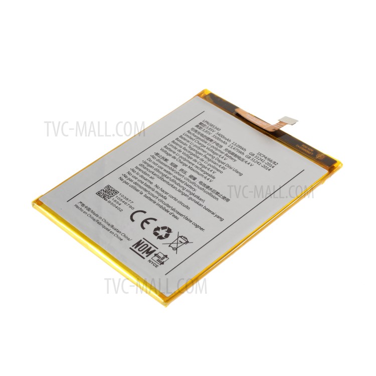 OEM 3.85V 3400mAh 13.09Wh Battery Spare Part for Hisense HLTE300T E77 E77M H10-3