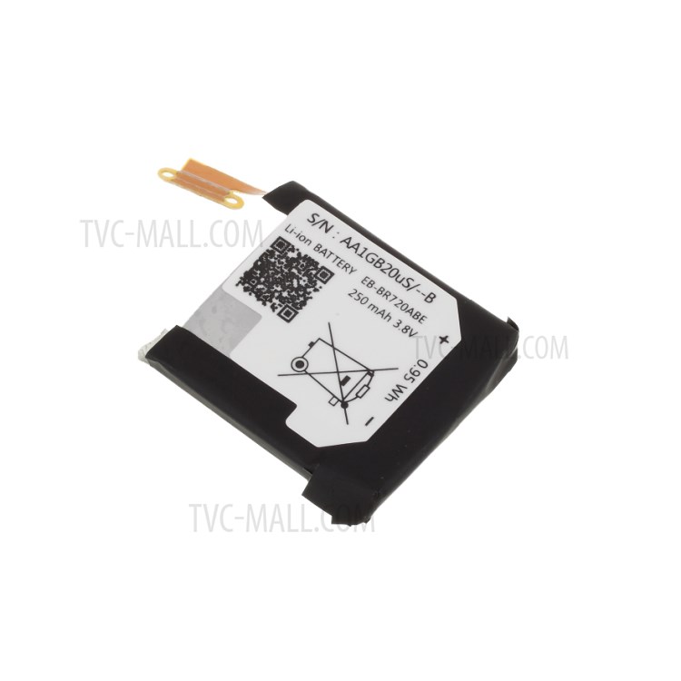 OEM 3.8V 250mAh 0.95W SM-R720 Battery Replacement (Without LOGO) for Samsung Gear S2 Classic-3