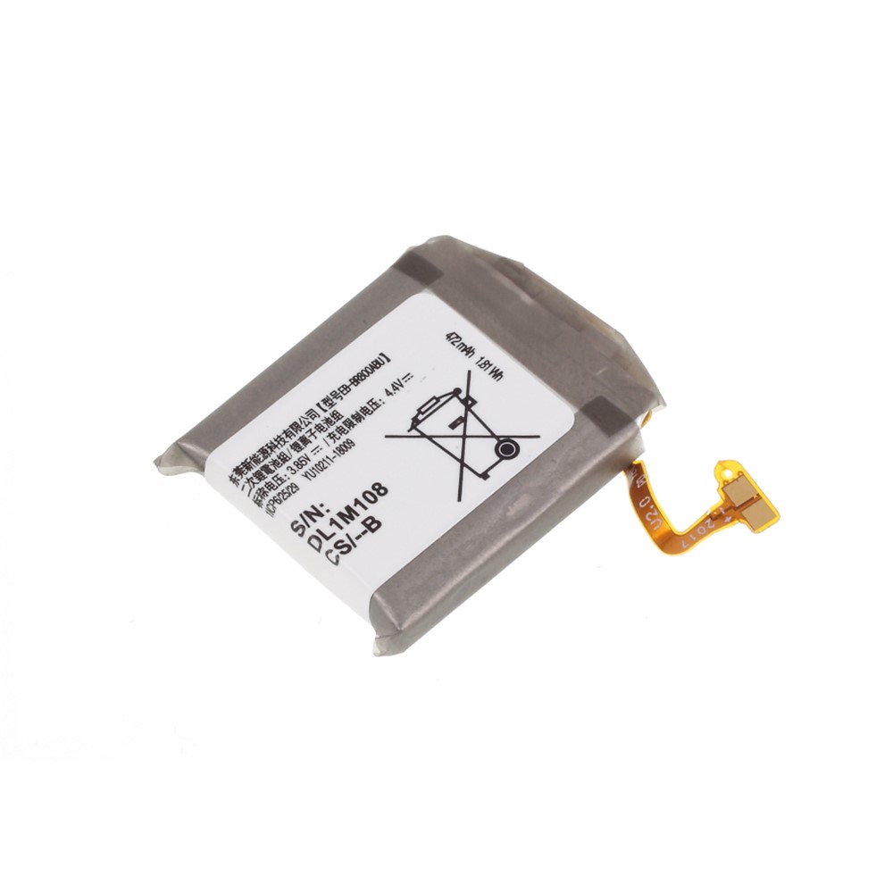 Montagem eb Br800abu 3.8V Substituição de Bateria de 472mAh (sem Logotipo) Para Samsung Gear S4 SM-R800