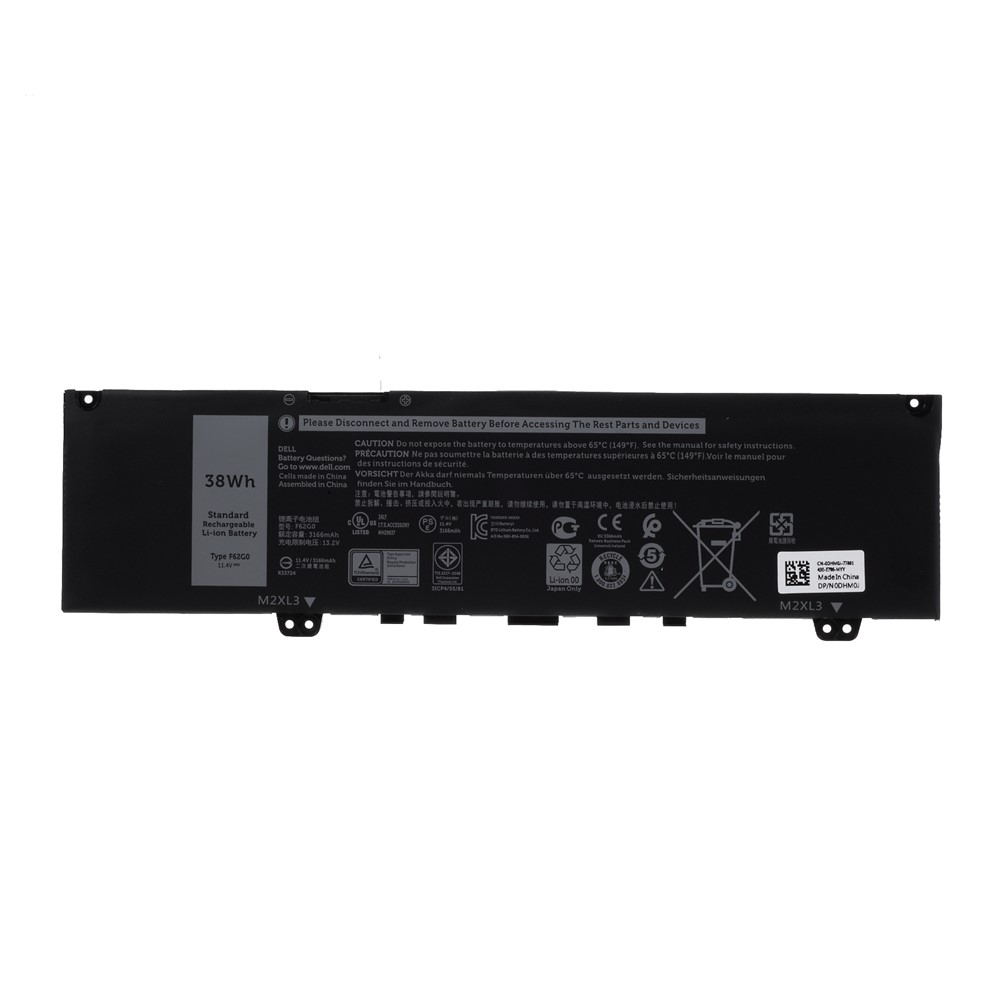 11.4V 38Wh 3166mAh OEM Battery Replace Part for Dell Inspiron 13 5370 7370 7373-1
