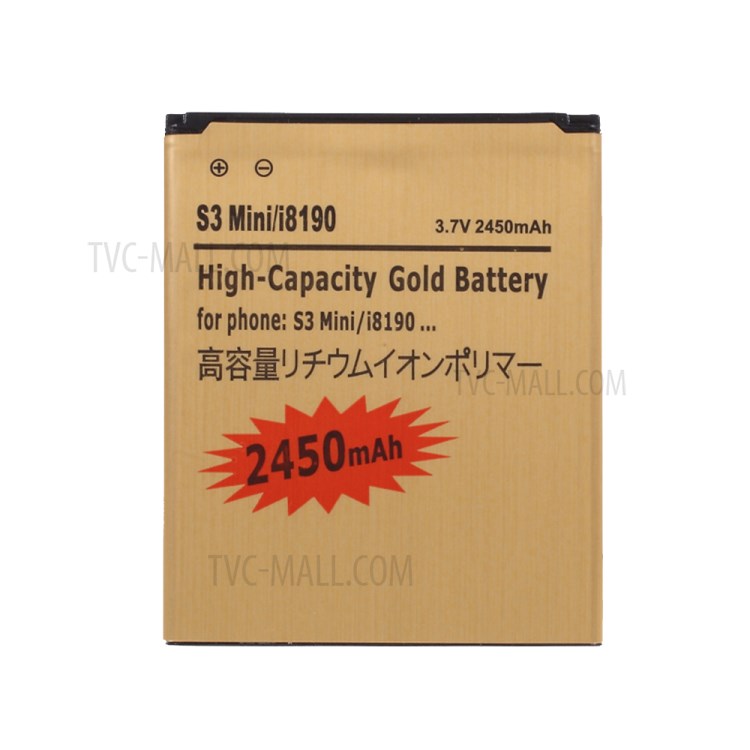 3.7V Substituição Da Bateria 2450mah Para Samsung Galaxy S3 Mini-1