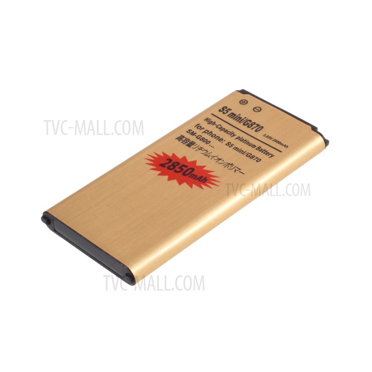 3.85V 2850mAh Battery Replacement for Samsung Galaxy S5 Mini/G870 SM-G800-3