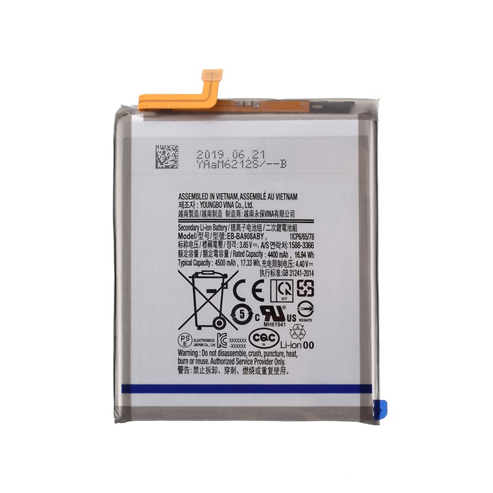 Assembly 3.85V 4400mAh Battery Replace Part for Samsung Galaxy A90 5G-2