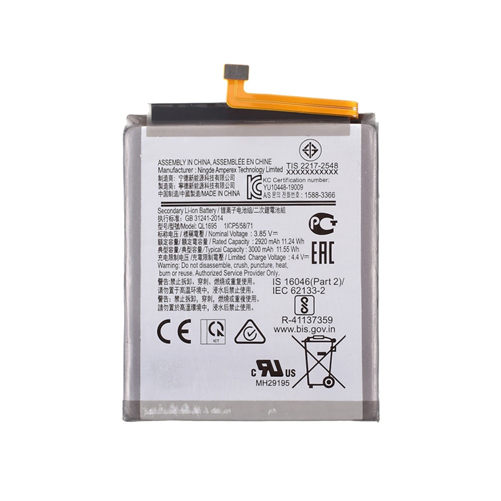 Assembly 3.85V 2920mAh Battery Replace Part for Samsung Galaxy A01-2