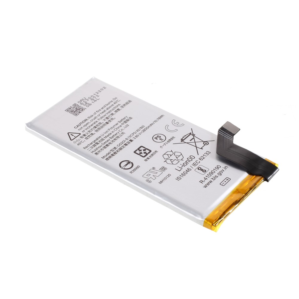 3.85V 2800mAh Battery Replacement (Encode: G020I-B) for Google Pixel 4-4