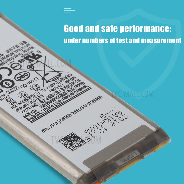 IPARTS EXPERT EB-BN965ABU 3.85V 4000mAh Battery Replace Part for Samsung Galaxy Note9 N960-3