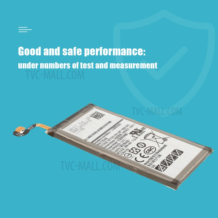 IPARTS EXPERT 3000mAh EB-BG950ABE Li-ion Battery Replacement for Samsung Galaxy S8 SM-G950-3