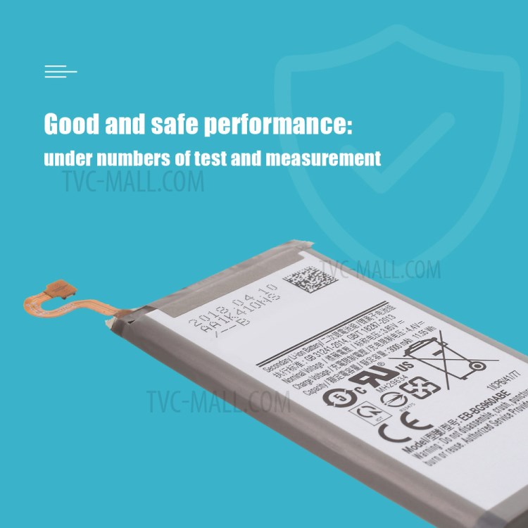 IPARTS EXPERT for Samsung Galaxy S9 G960 EB-BG960ABE Battery Part 3.85V 3000mAh-3