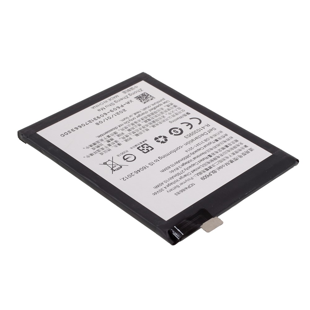 3.85V 2750mAh Battery Replacement (Encode: BLP609) for Oppo F1 Plus/R9-4
