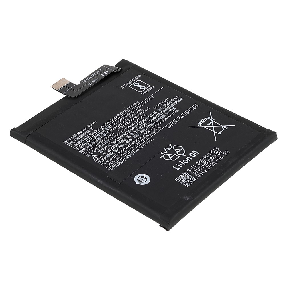 3.82V 3900mAh Battery Replacement (Encode: BM4H) (without Logo) for Xiaomi Mi 9 Pro/Mi 9 Pro 5G-3