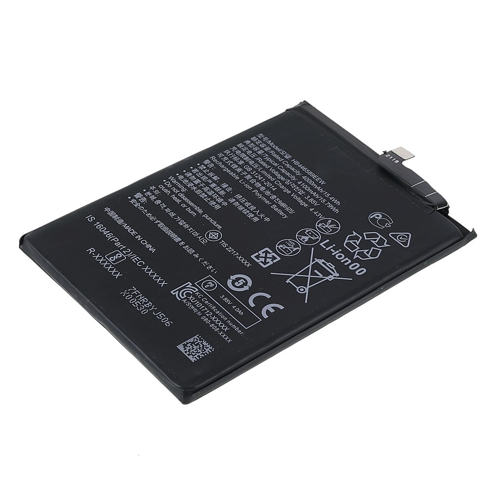 3.85V 4000mAh High Capacity Phone Battery HB446589EEW Replacement Battery Assembly for Honor V30 Pro (Without Logo)-4