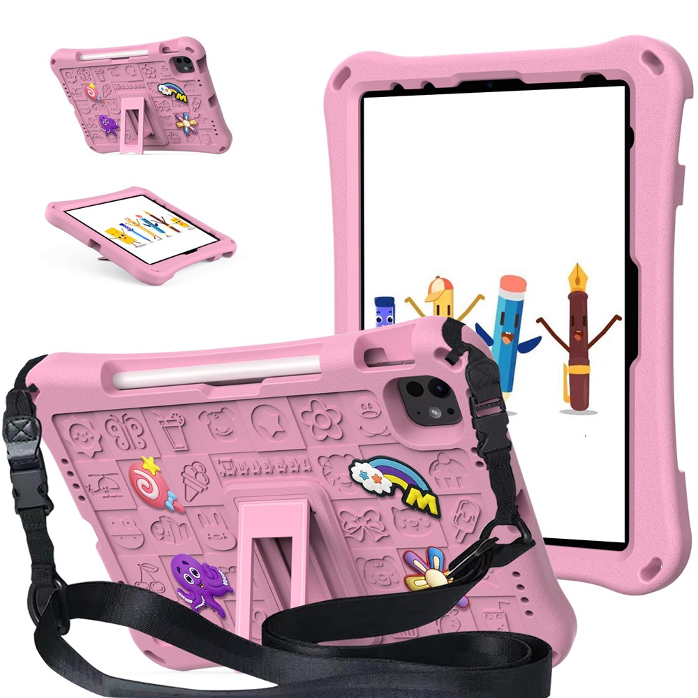 EVA Case For iPad (2025) / 10.9 (2022) / Air 11 (2025) / (2024) / Pro 11 (2025) / 11 (2024) /  (2018) / (2020) / (2021) / (2022) / Air (2020) (2022) - Pink