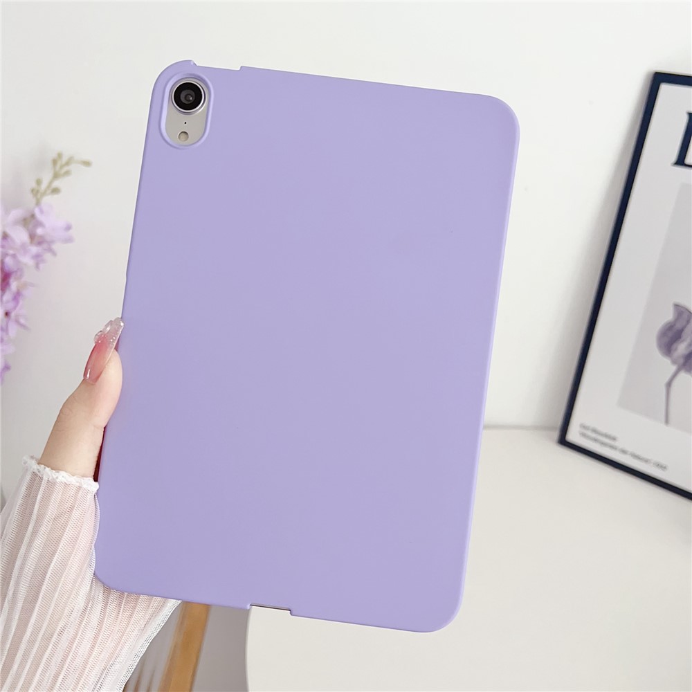 For iPad mini (2024) / mini (2021) TPU Case Skin-Touch Feeling Scratch-Proof Tablet Cover - Purple