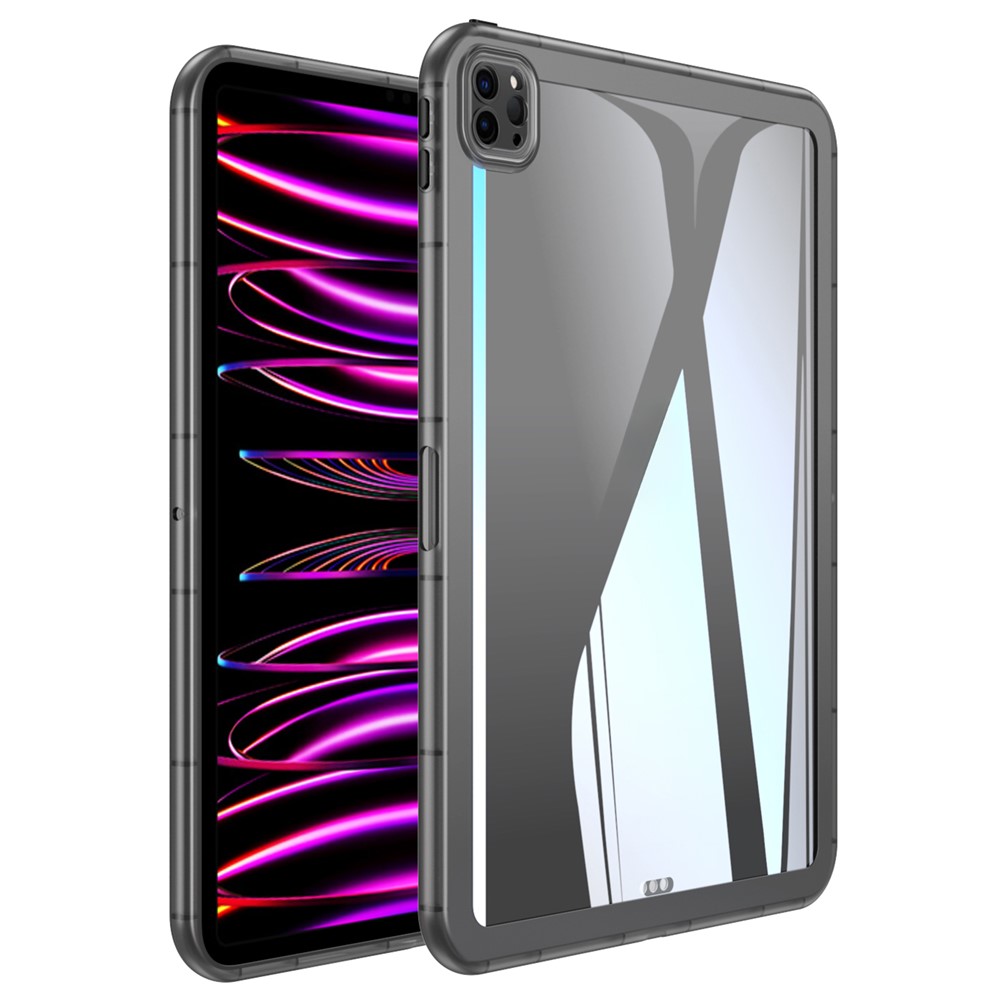 For iPad Pro 11 (2025) / 11 (2024) Case Transparent TPU Anti-Scratch Tablet Cover - Grey