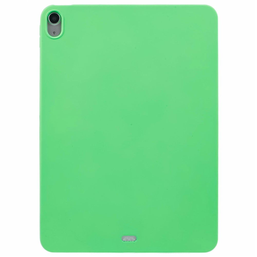 For iPad Air 13 (2025) / (2024) Case Skin-Touch TPU Shock Absorbent Tablet Cover - Fluorescent Green