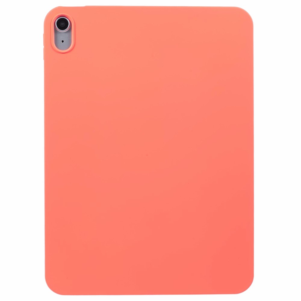 For iPad (2025) / 10.9 (2022) Case Shockproof Soft TPU Tablet Cover Skin-Friendly Touch - Orange