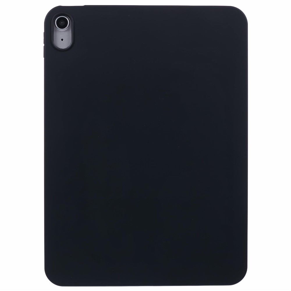 For iPad (2025) / 10.9 (2022) Case Shockproof Soft TPU Tablet Cover Skin-Friendly Touch - Black