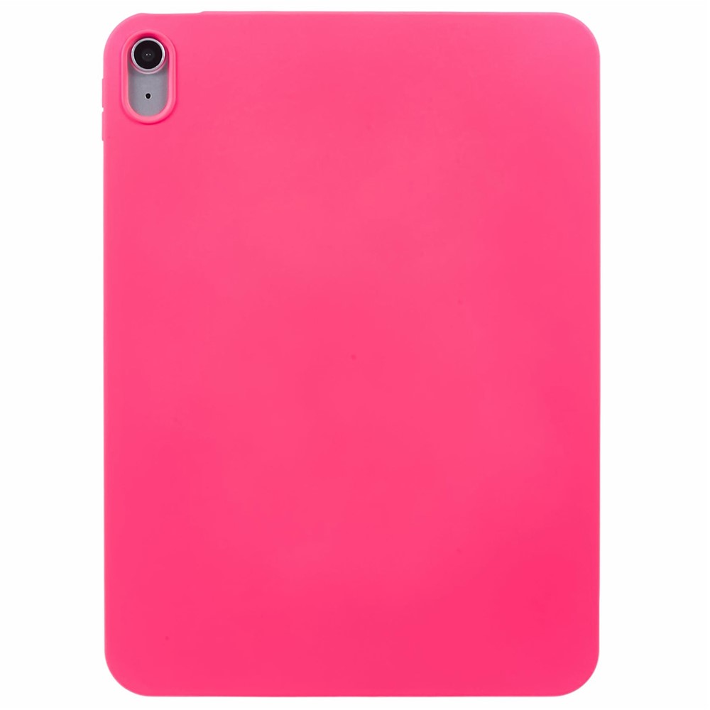 For iPad (2025) / 10.9 (2022) Case Shockproof Soft TPU Tablet Cover Skin-Friendly Touch - Rose