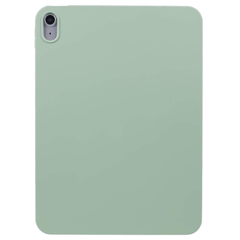 For iPad (2025) / 10.9 (2022) Case Shockproof Soft TPU Tablet Cover Skin-Friendly Touch - Matcha Green