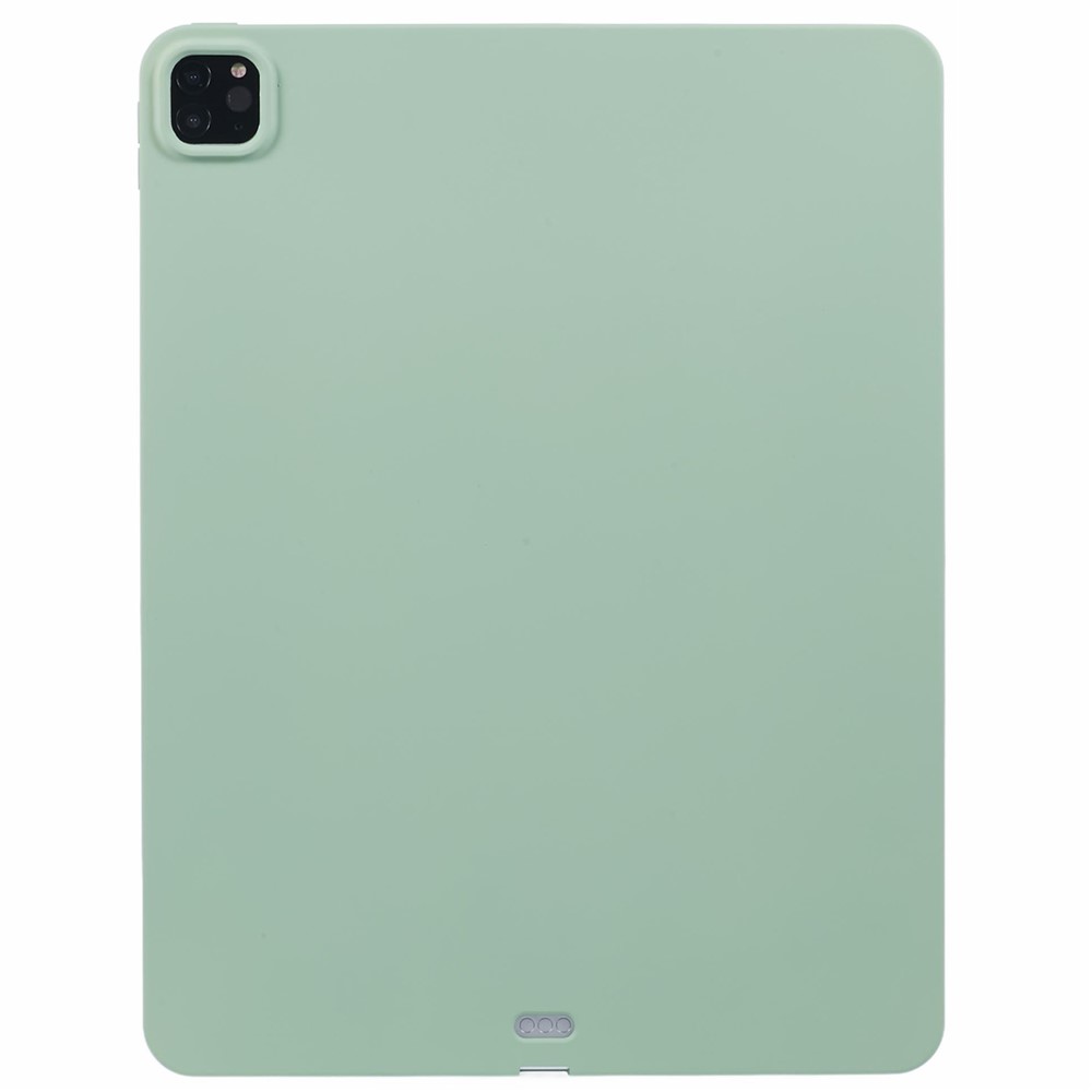 For iPad Pro 12.9 (2022) / (2021) / (2020) / (2018) Case Soft TPU Skin-Touch Tablet Cover - Matcha Green