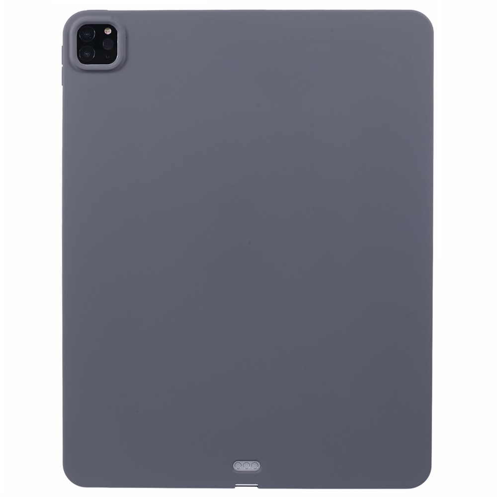 For iPad Pro 12.9 (2022) / (2021) / (2020) / (2018) Case Soft TPU Skin-Touch Tablet Cover - Grey