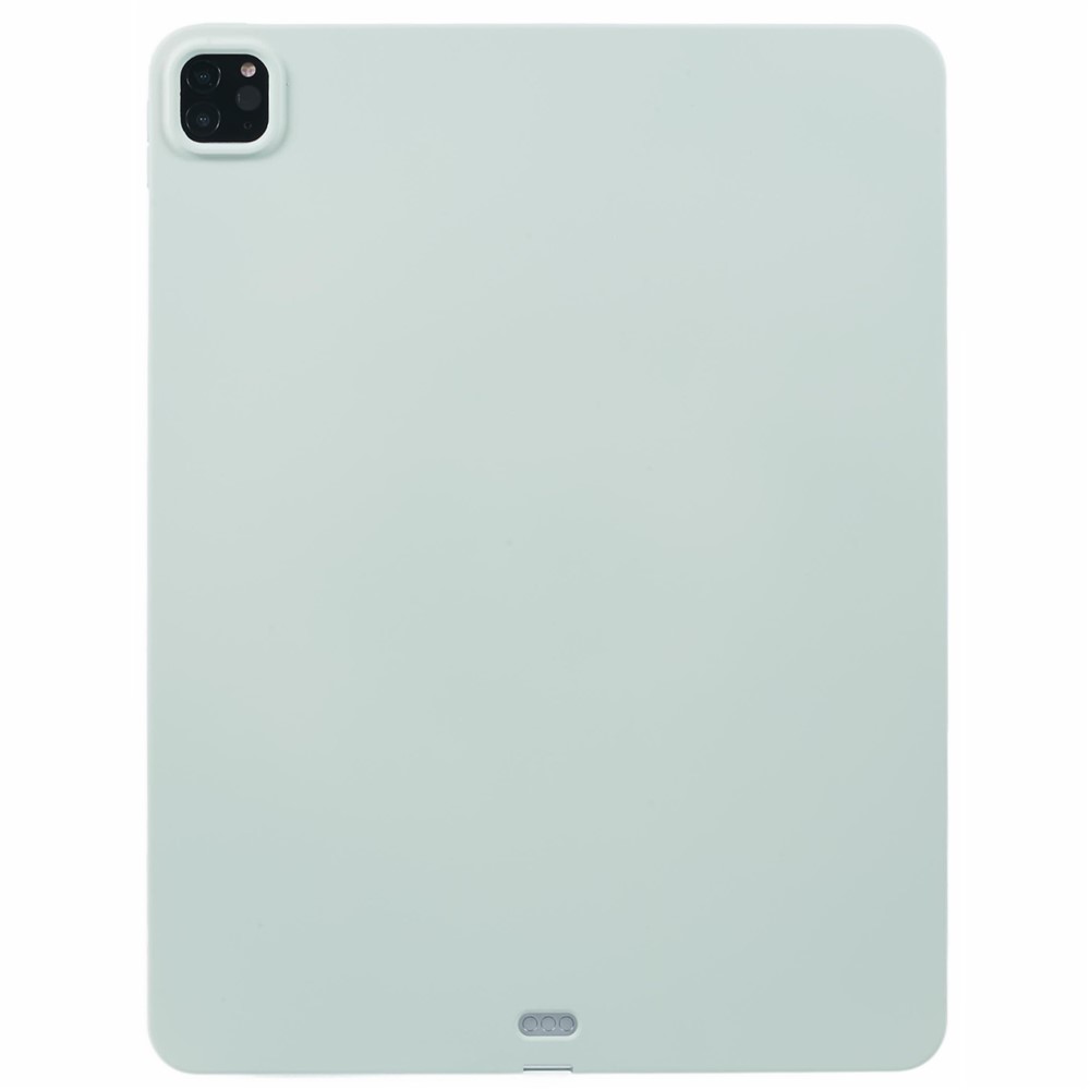 For iPad Pro 12.9 (2022) / (2021) / (2020) / (2018) Case Soft TPU Skin-Touch Tablet Cover - Mint Green