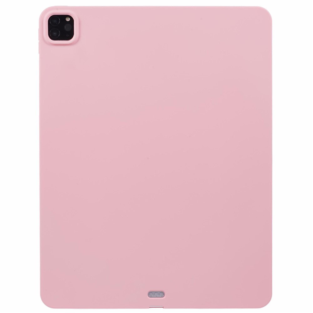 For iPad Pro 12.9 (2022) / (2021) / (2020) / (2018) Case Soft TPU Skin-Touch Tablet Cover - Pink