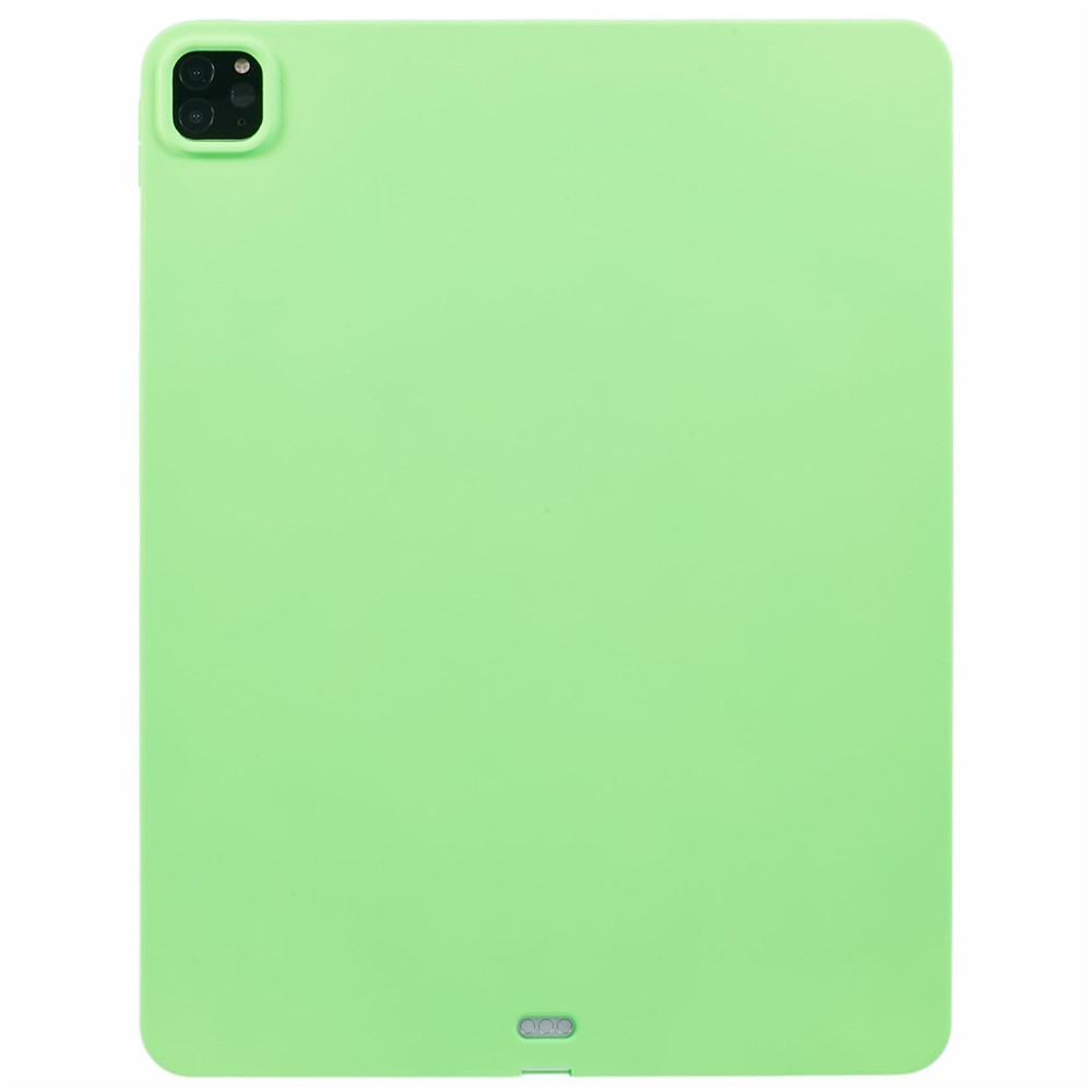 For iPad Pro 12.9 (2022) / (2021) / (2020) / (2018) Case Soft TPU Skin-Touch Tablet Cover - Fluorescent Green
