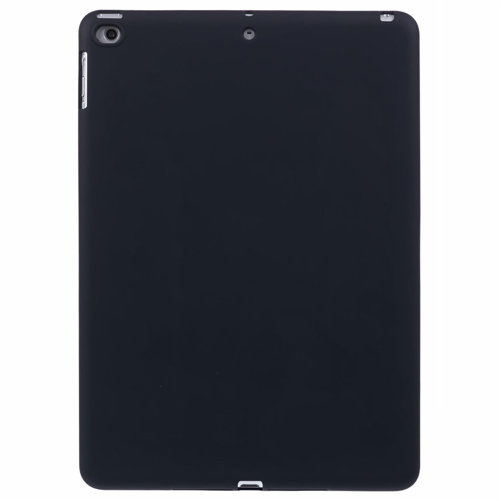 For iPad 9.7-inch (2018) / (2017) / Air 2 Case Anti Scratch TPU Tablet Cover Soft Touch - Black