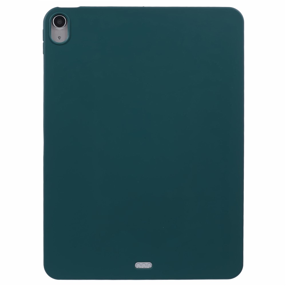For iPad Air 11 (2025) / (2024) / iPad Air (2022) / (2020) / iPad Pro 11-inch (2018) Case Soft TPU Back Shell Tablet Cover - Blackish Green