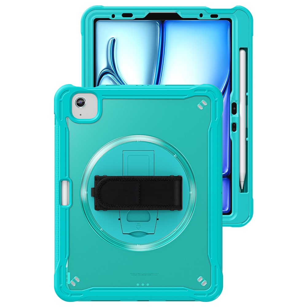 For iPad Air 11 (2025) / (2024) / Air (2022) / (2020) / Pro 11 (2022) / (2021) / (2020) / (2018) Case Kickstand Cover - Baby Blue