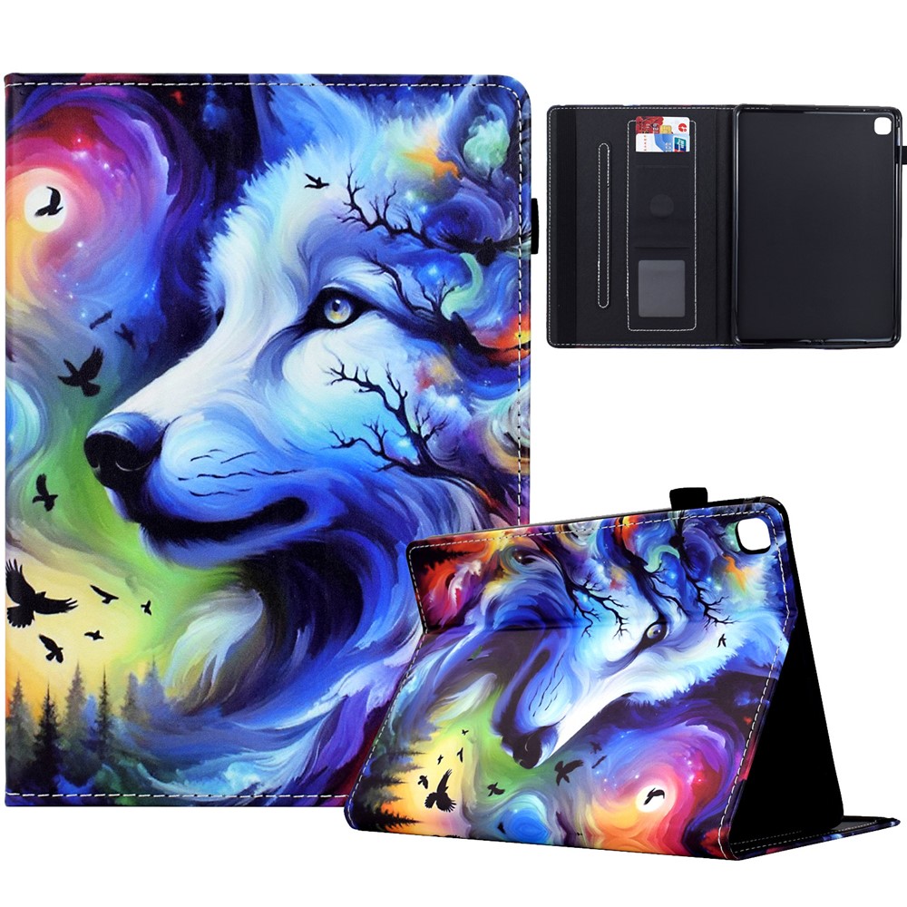 For iPad 10.2 (2020)  /  (2019)  /  iPad Air 10.5 inch (2019)  /  iPad Pro 10.5-inch (2017) Case Pattern Printing Tablet Cover - Dog