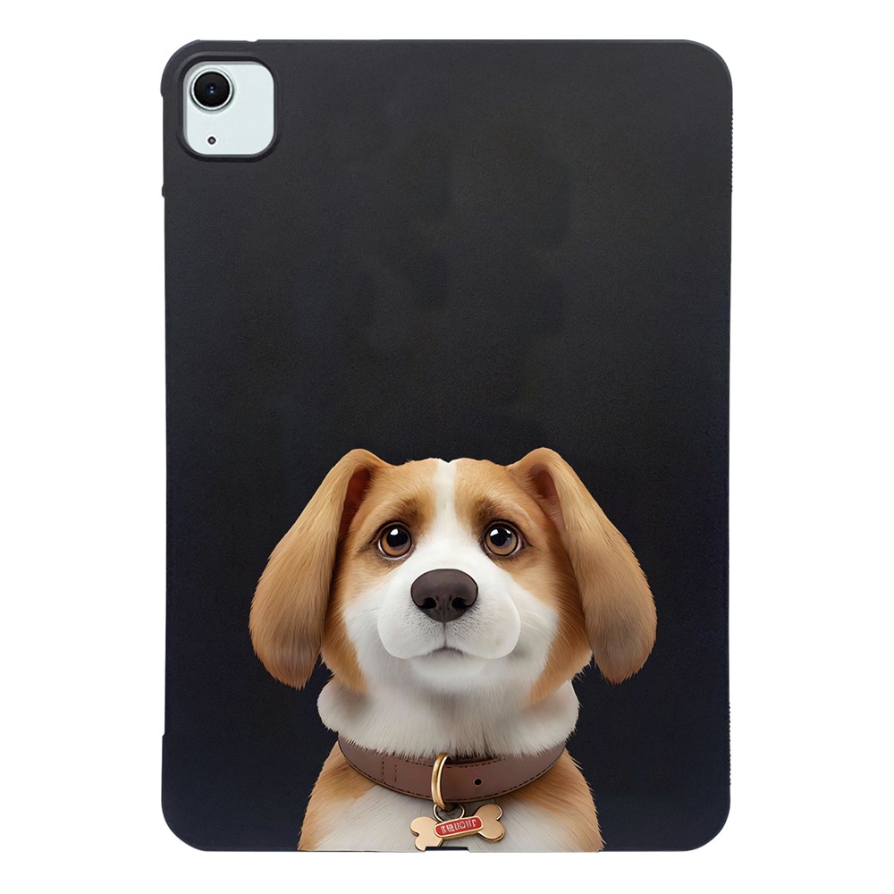 For iPad Air 11 (2025) / (2024) Case Pattern Printing Slim TPU Tablet Protective Cover - Harrier Beagle