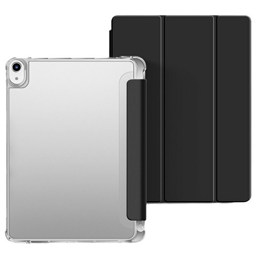 Bulk Purchasing For iPad (2025) / 10.9 (2022) Case Clear Anti Drop Auto Wake  /  Sleep PU Leather Tablet Cover - Black