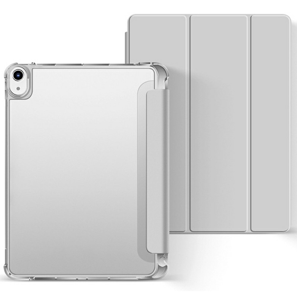 Bulk Purchasing For iPad (2025) / 10.9 (2022) Case Clear Anti Drop Auto Wake  /  Sleep PU Leather Tablet Cover - Grey