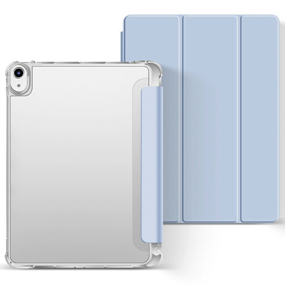 Bulk Purchasing For iPad (2025) / 10.9 (2022) Case Clear Anti Drop Auto Wake  /  Sleep PU Leather Tablet Cover - Baby Blue